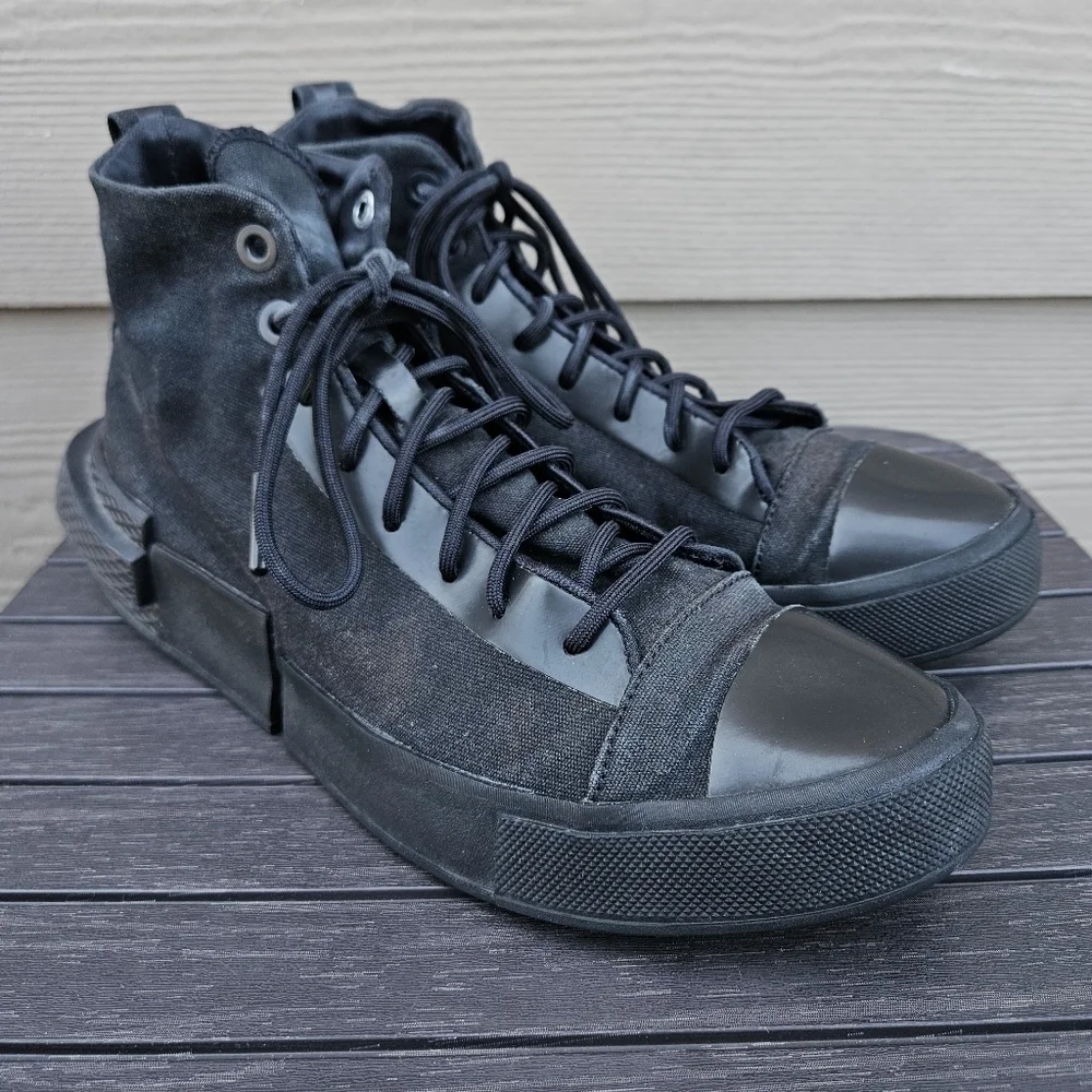 Converse CX Disrupt I Am The Soloist High Top Shoes Black Canvas Mens Size 9.5